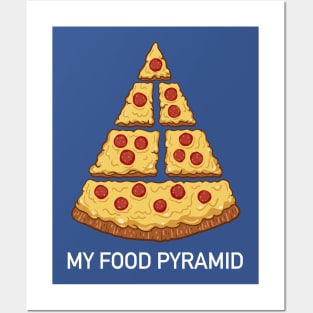 My Food Pyramid Posters and Art